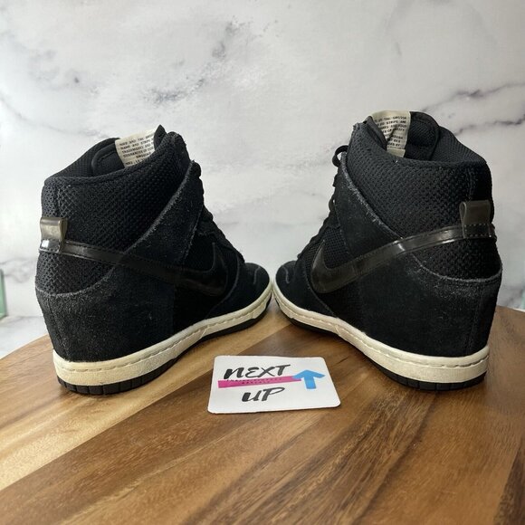 Nike Dunk Black wedge sneakers - Picture 5 of 9